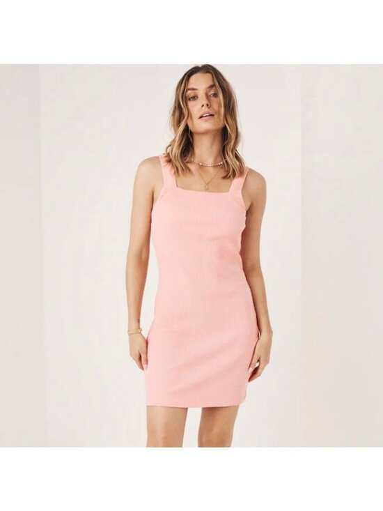Spell Dresses & Skirts - Spell NWT Cosmos Pink Mini Dress Ribbed in XS